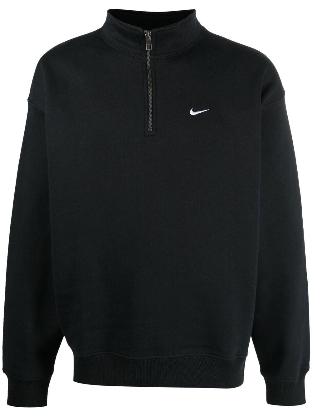 nike 3.0 half zip black