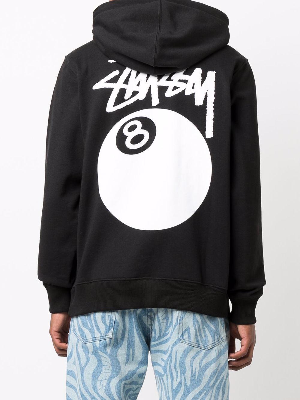 Sudadera con estampado 8-Ball Stussy de hombre de color Negro | Lyst