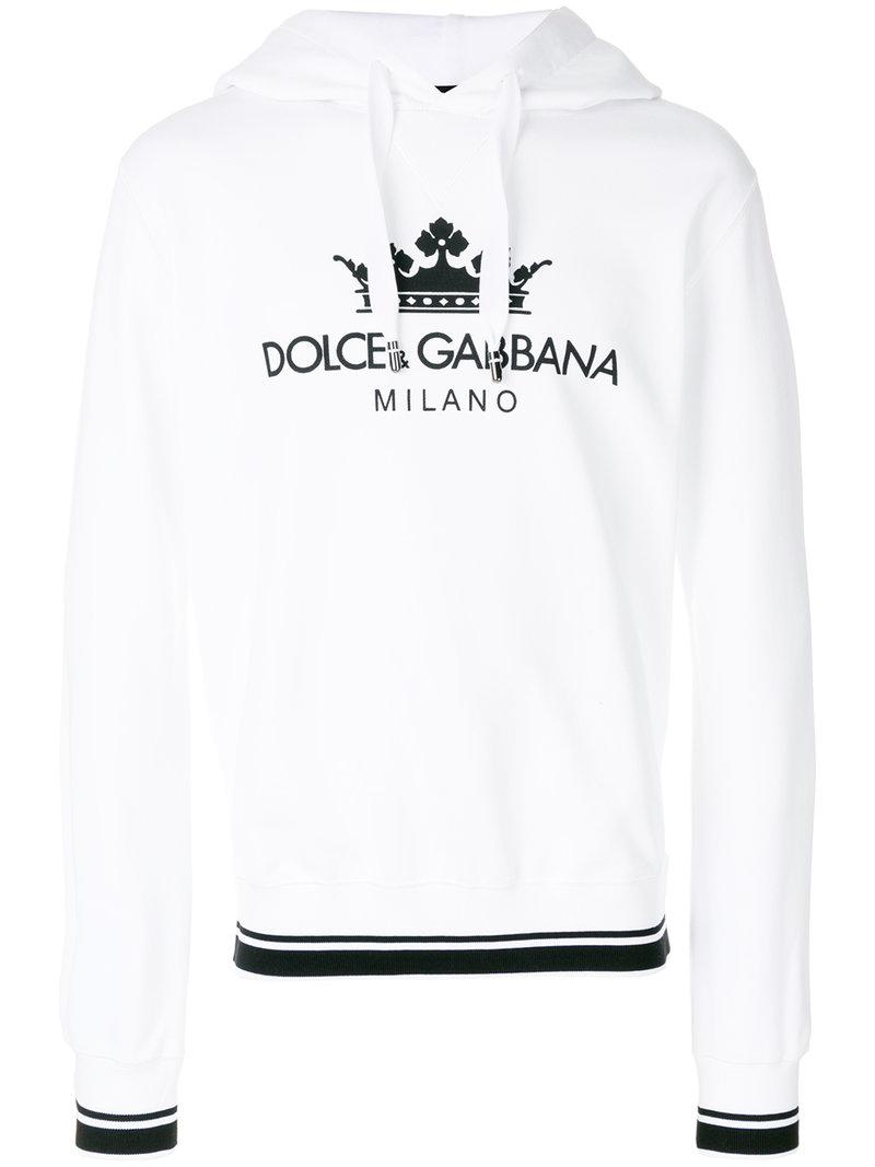 Dolce & Hoodie in White for Men | Lyst