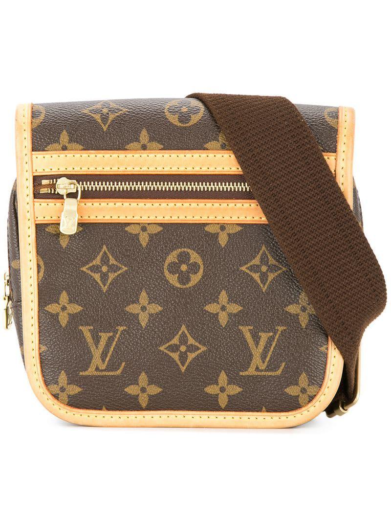 Bosphore cloth weekend bag Louis Vuitton Brown in Cloth - 29198747