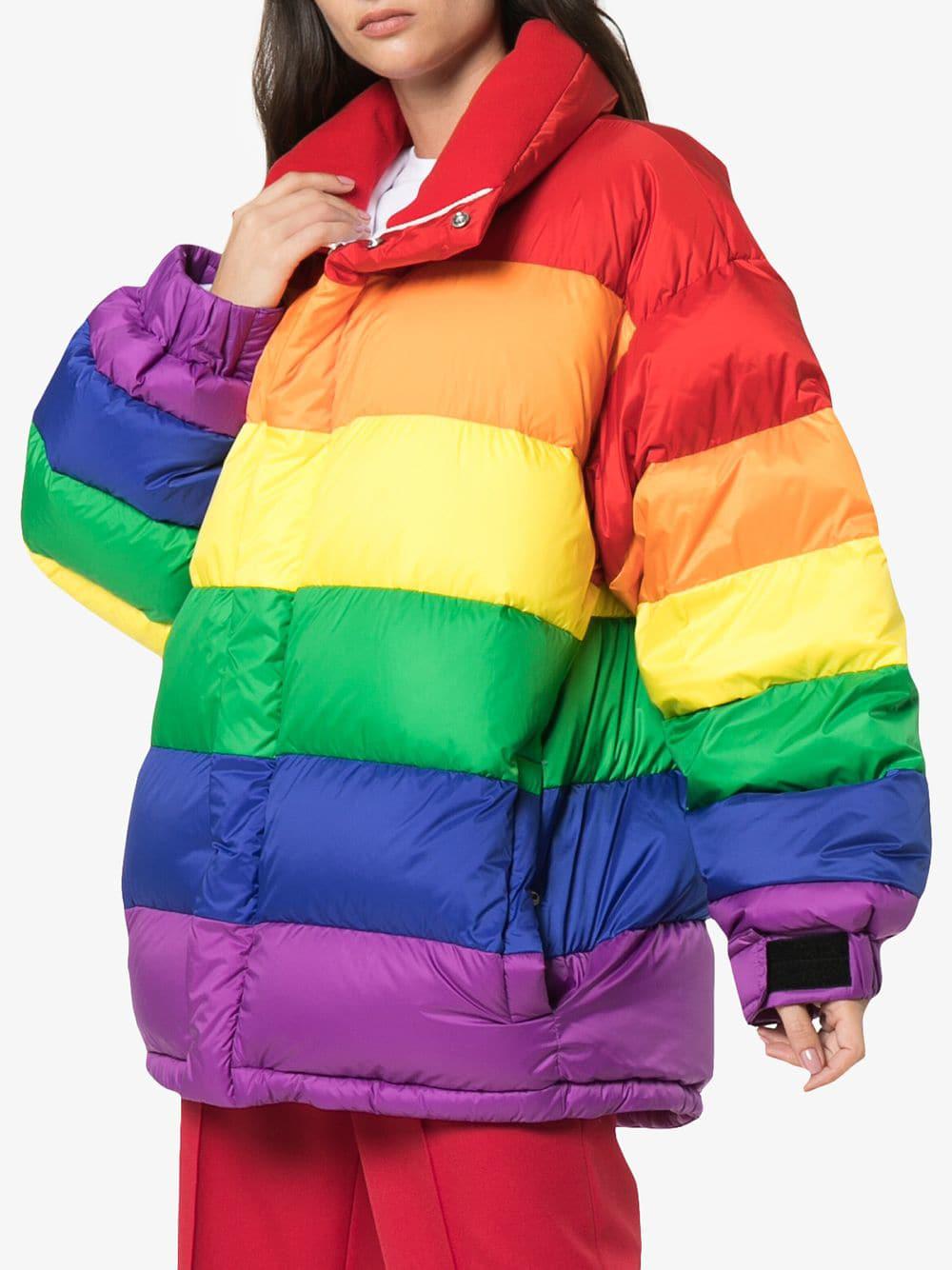 burberry rainbow puffer