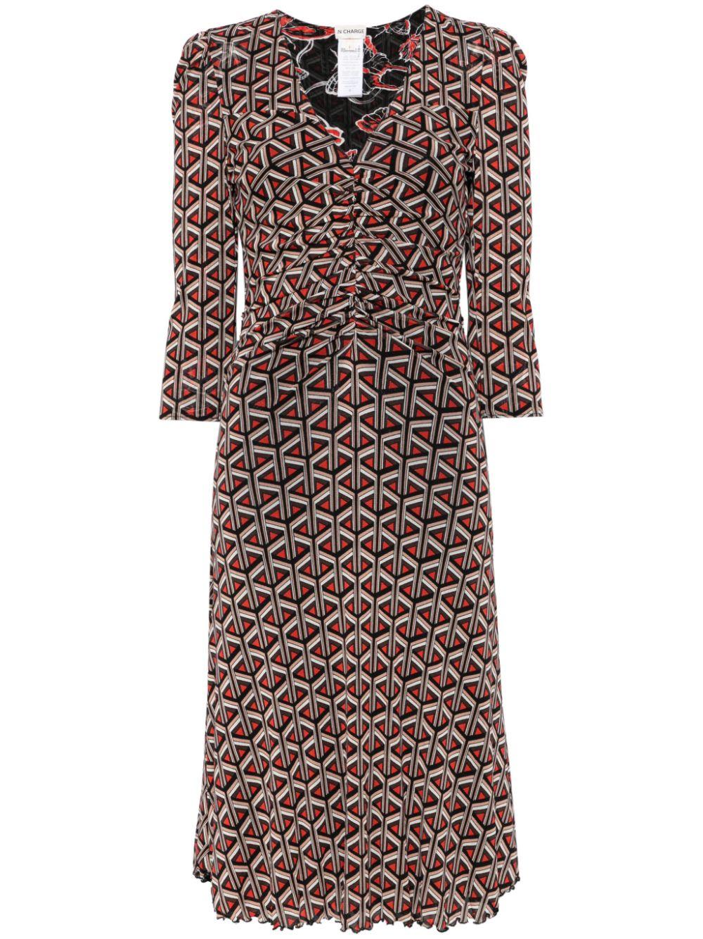 Diane von Furstenberg レディース ブラック Ivan ドレス ワンピース
