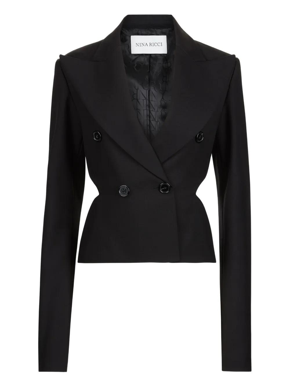 【NINA RICCI】ツイル ジャケット オーバーサイズ Nina Ricci Jackets for Women | Online Sale up to 78% off | Lyst