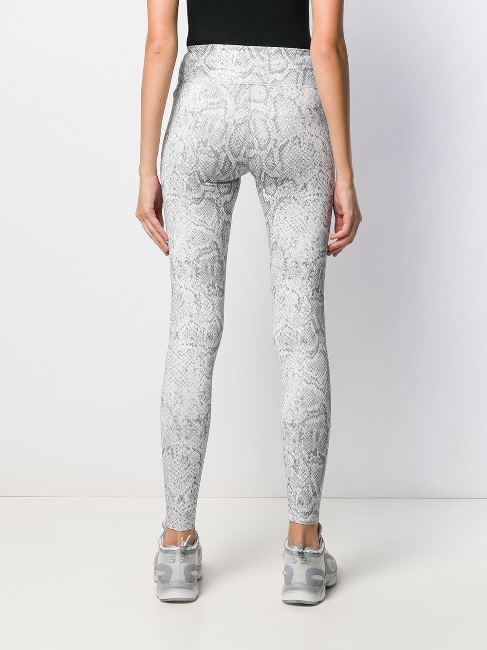 Nike Synthetic Snake-effect Print Zip leggings in Grey (Grey) - Lyst