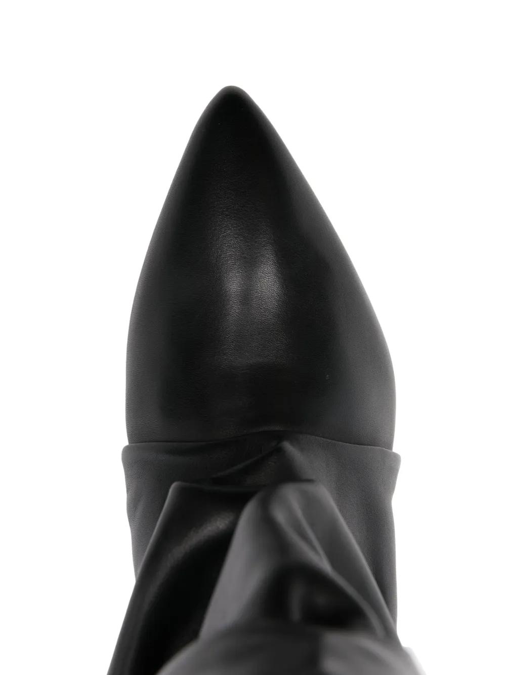 ブーツその他 ISABEL MARANT Edrik leather boots BLACK Edrik boots Woman black | ISABEL MARANT Official online store