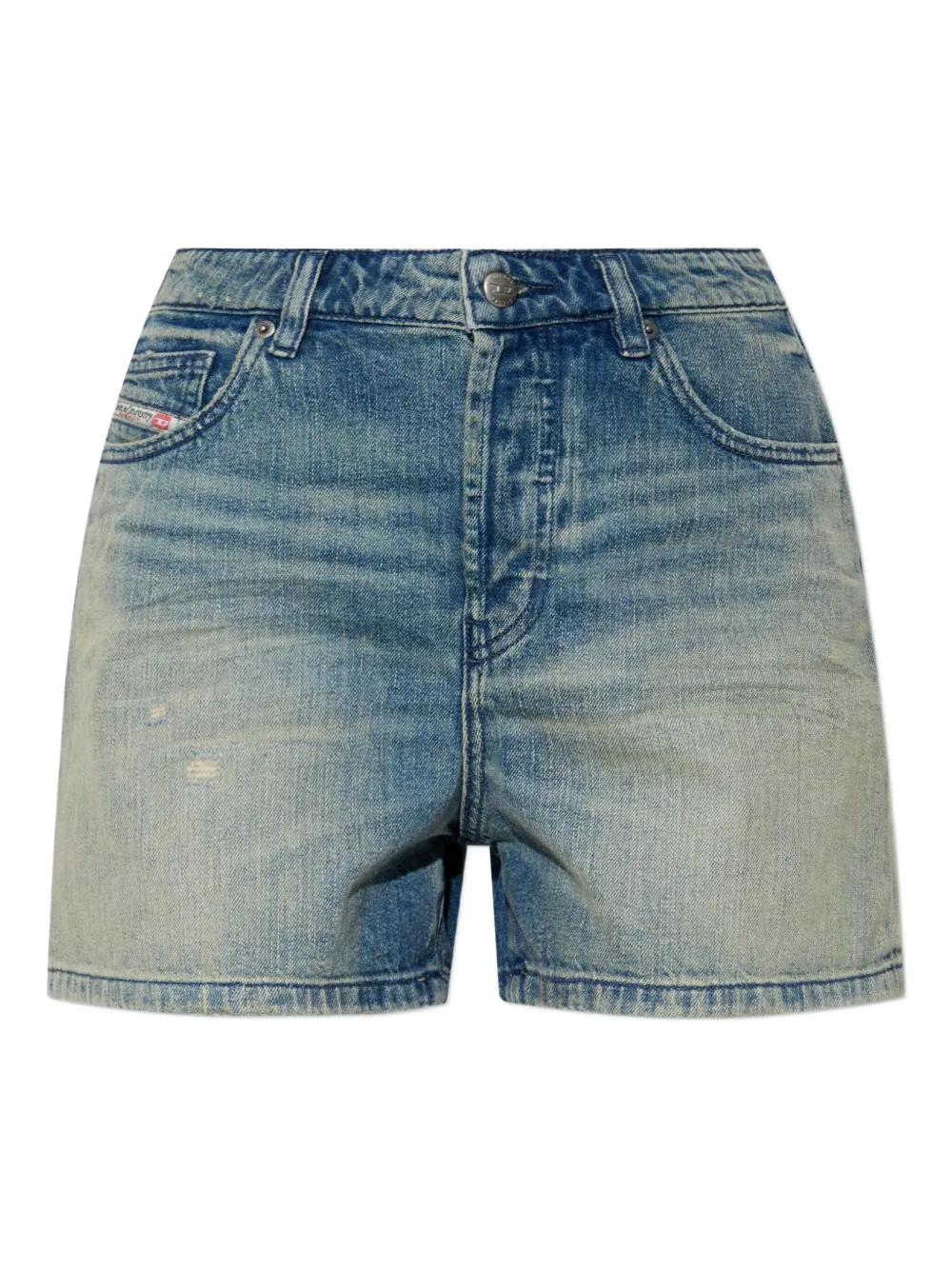 Shorts in denim e di jeans DIESEL da donna Sconto online fino al