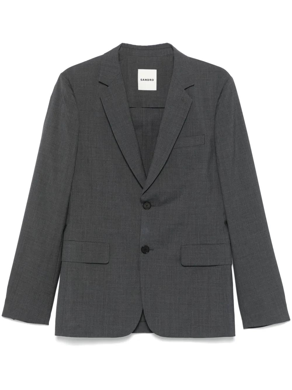 SANDRO ジャカード ブレザー 関税込＊SANDRO＊ジャカード ブレザー