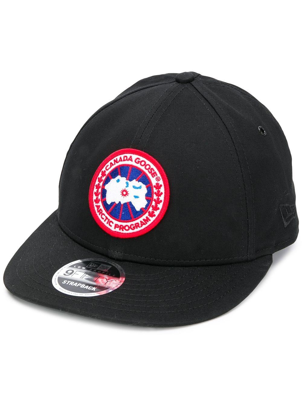 canada goose cap black