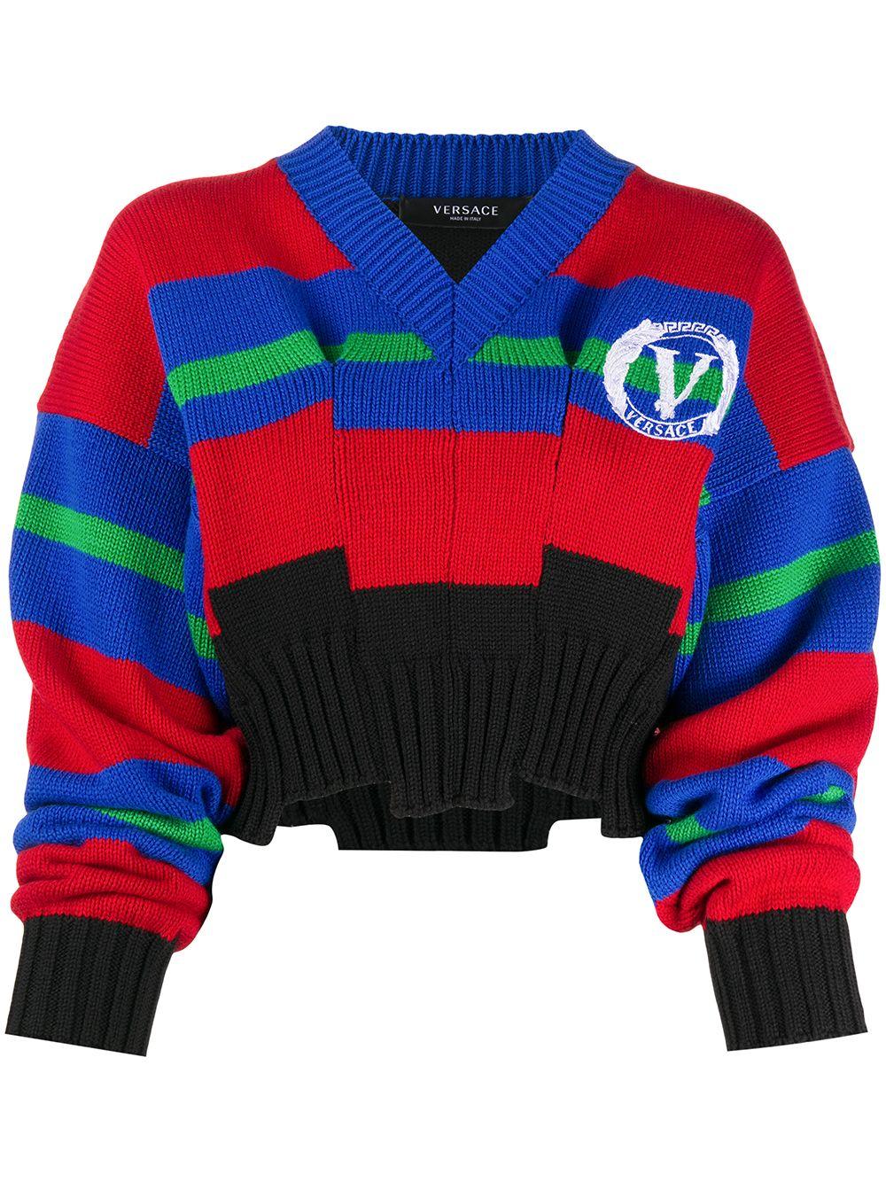 versace knitted jumper