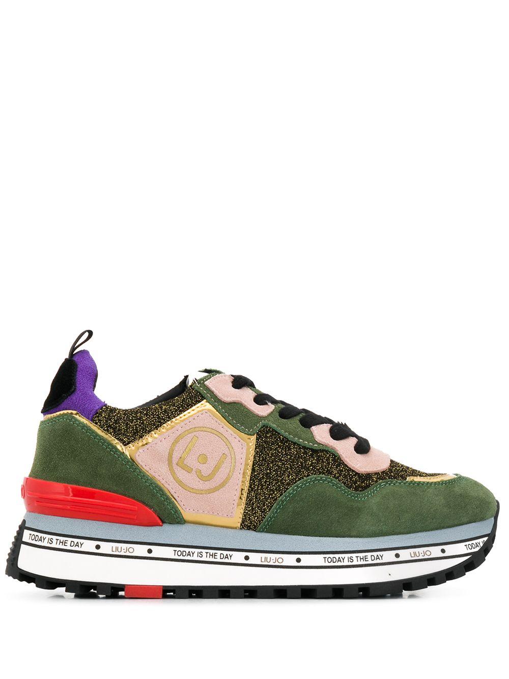 Baskets Maxi Alexa Daim Liu Jo en coloris Vert - Lyst