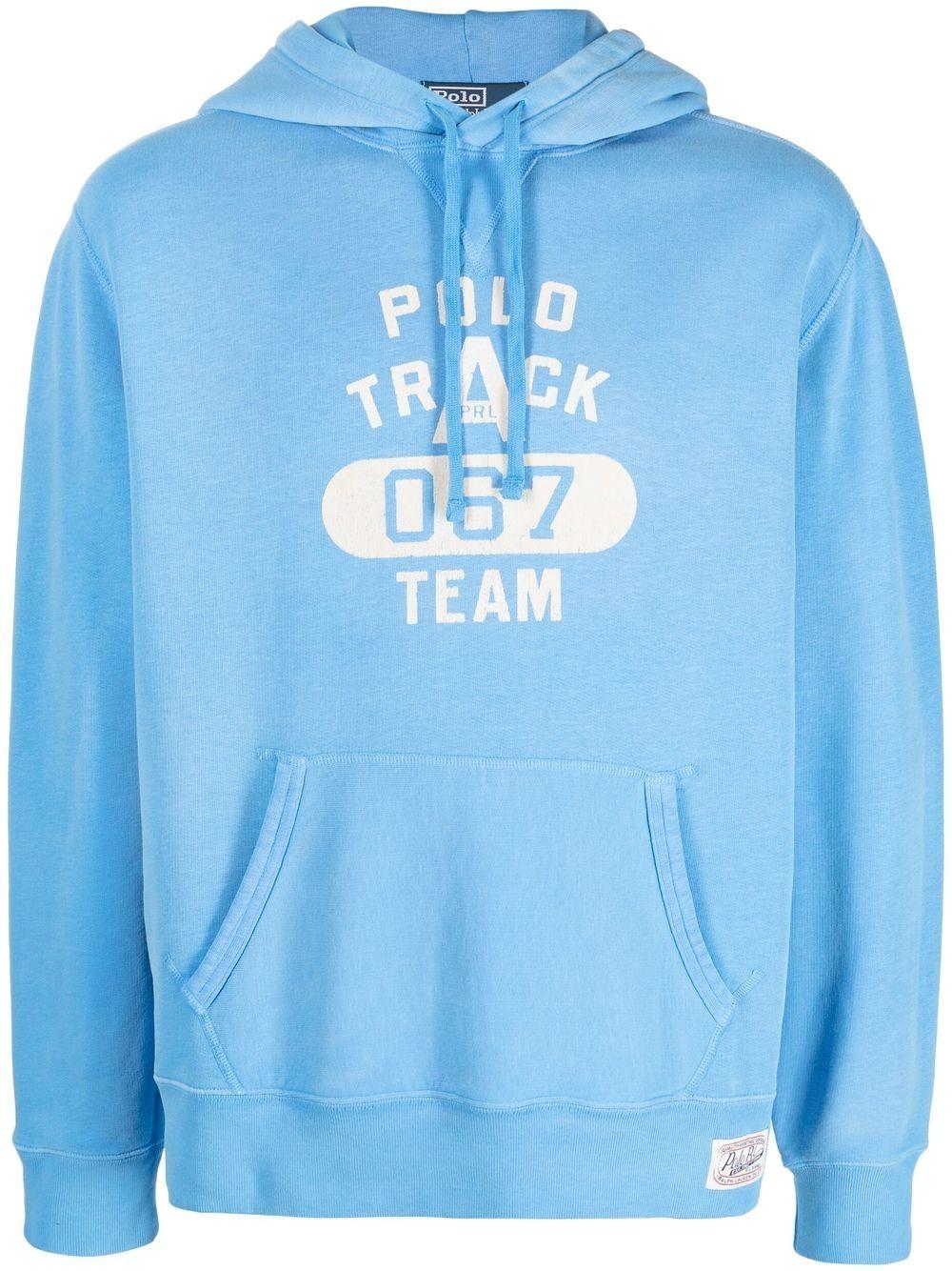 Camiseta Ralph Lauren Slogan Crew Neck Rojo Algodón Hombre