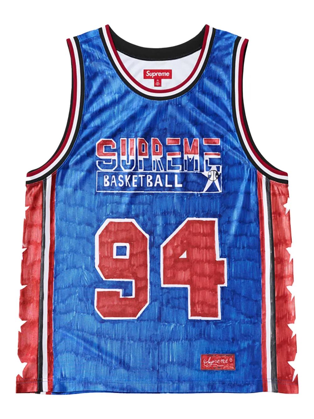 Supreme Basketball Jersey in Blue for Men | Lyst