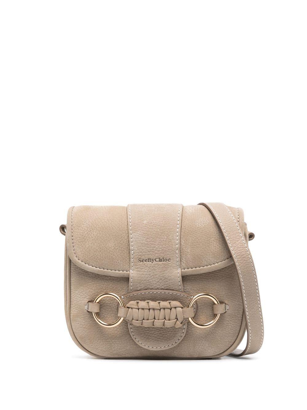 See By Chloé Saddie Leather Satchel Bag in White Lyst