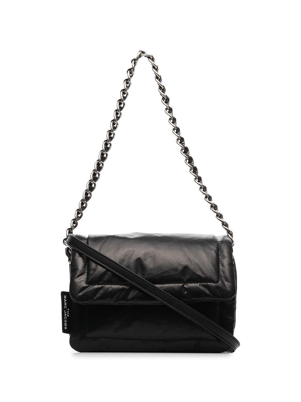 Marc Jacobs Lambskin The Pillow Bag Black