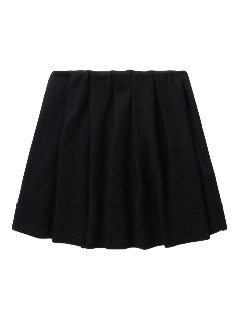 【LOW CLASSIC】PLEATED KNIT MINI SKIRT☆25SS☆スカート LOW CLASSIC】PLEATED KNIT MINI SKIRT☆25SS☆スカート