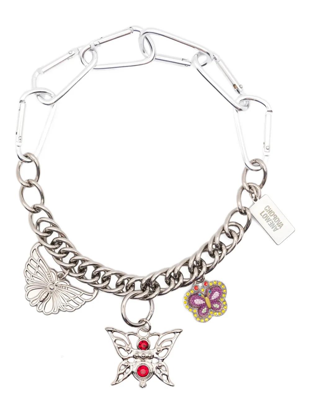 【関税込み】Chopova Lowena シルバー Smile Rose ピアス Chopova Lowenaのシルバー Smile Rose ピアスがセール中