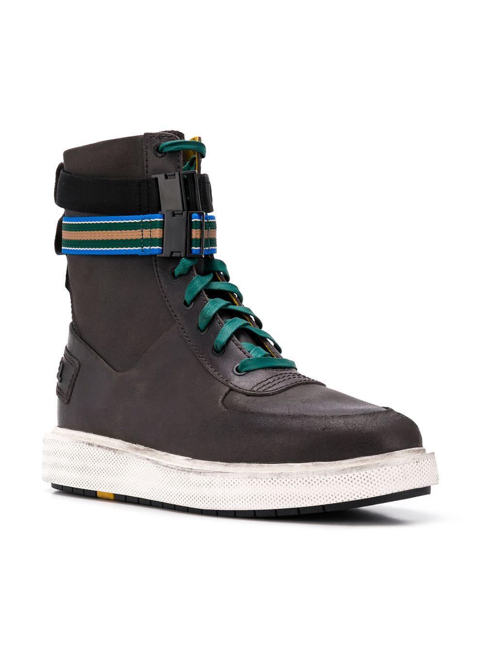 sneakers with ankle straps