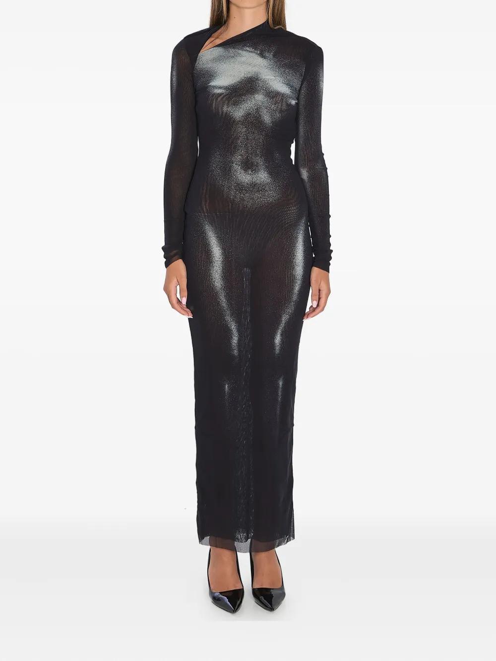 ワンピース JEAN PAUL GAULTIER BLACK VISCOSE MAXI DRESS Jean Paul Gaultier Black Viscose Maxi Dress | italist