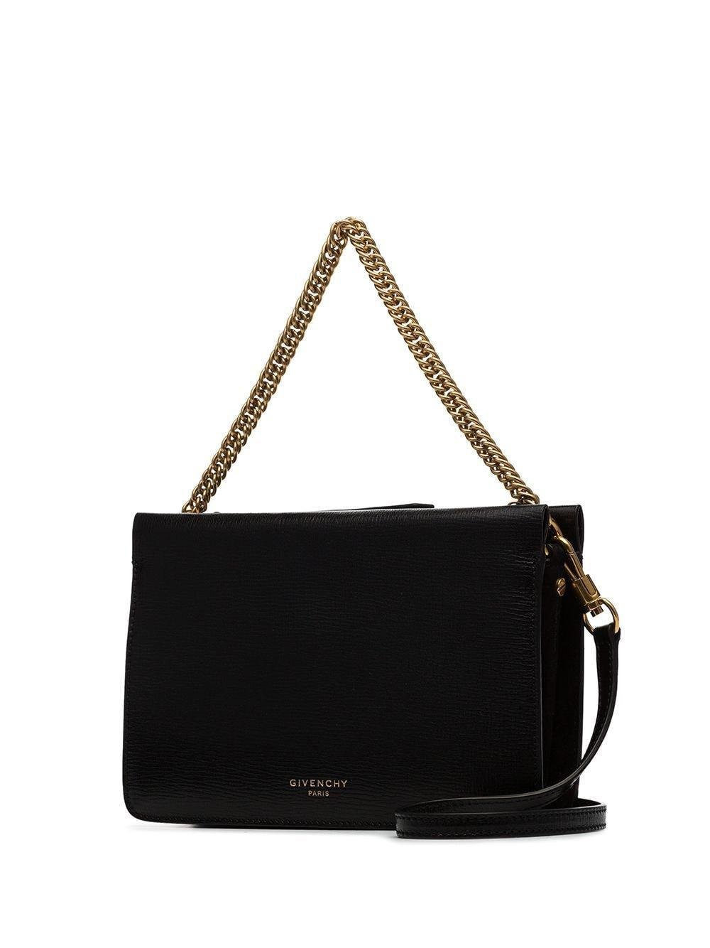 Givenchy Chain Handle Crossbody Bag in Black | Lyst