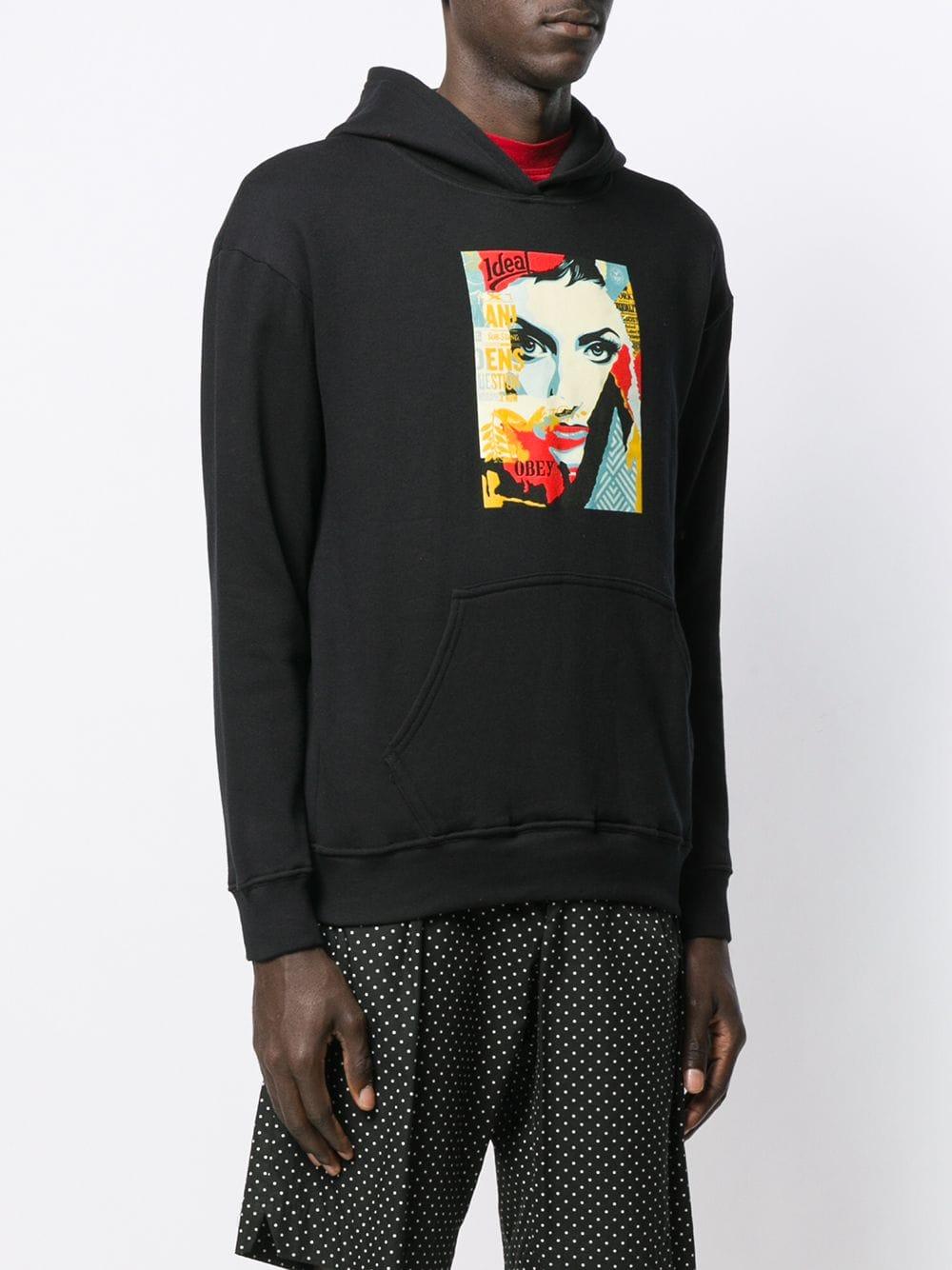 uo rare breed washed grey hoodie