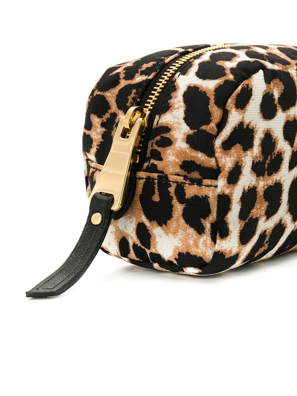 Leopard Print Makeup Bag Saubhaya Makeup