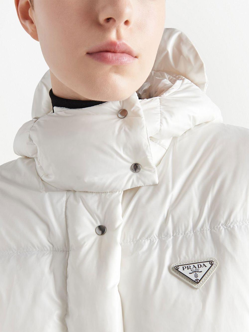 Prada jacket white sale