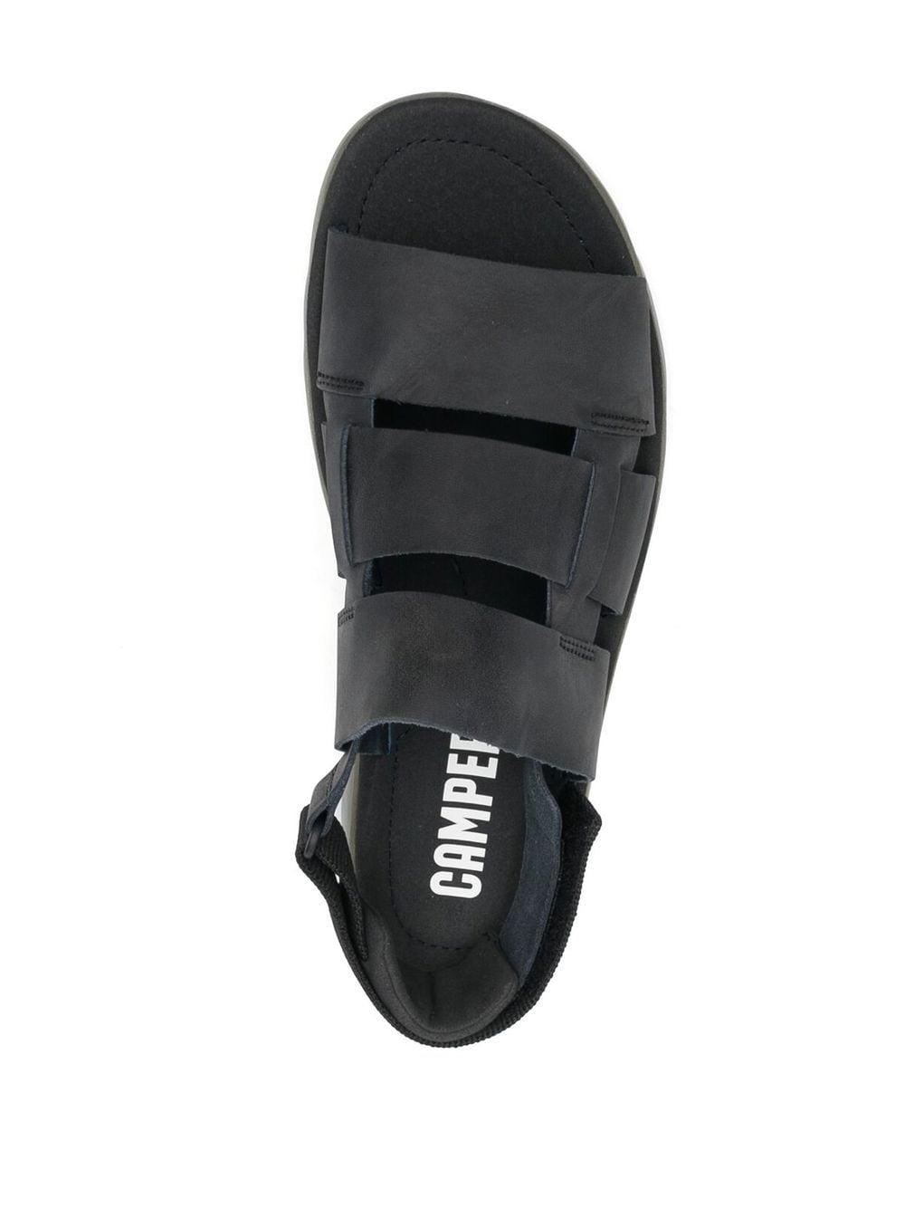 Camper Oruga Strap Detail Sandals in Black for Men | Lyst