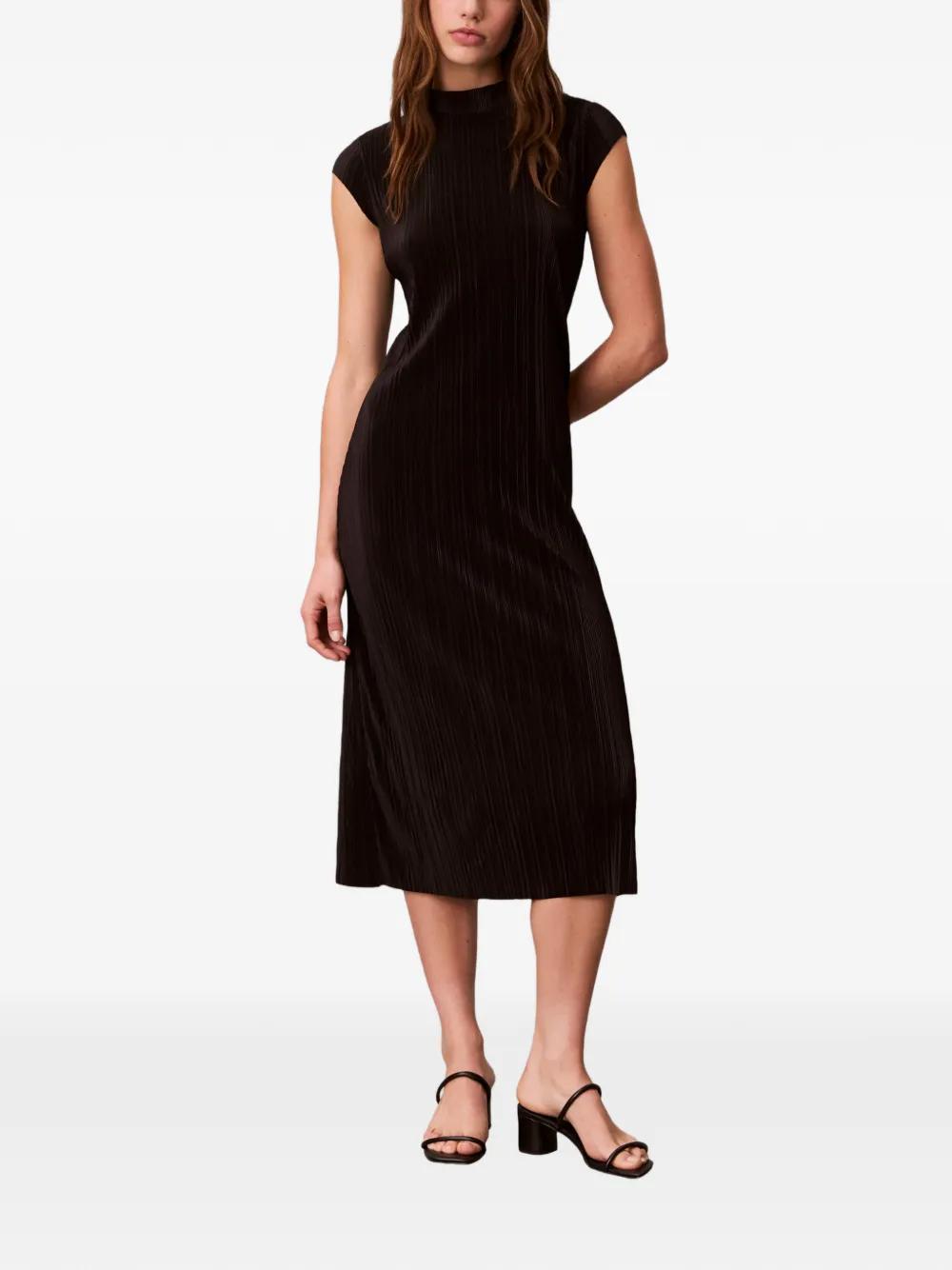 Calvin Klein Pleated Dresses for Women | Lyst Calvin Klein Pleated Dresses for Women | Lyst