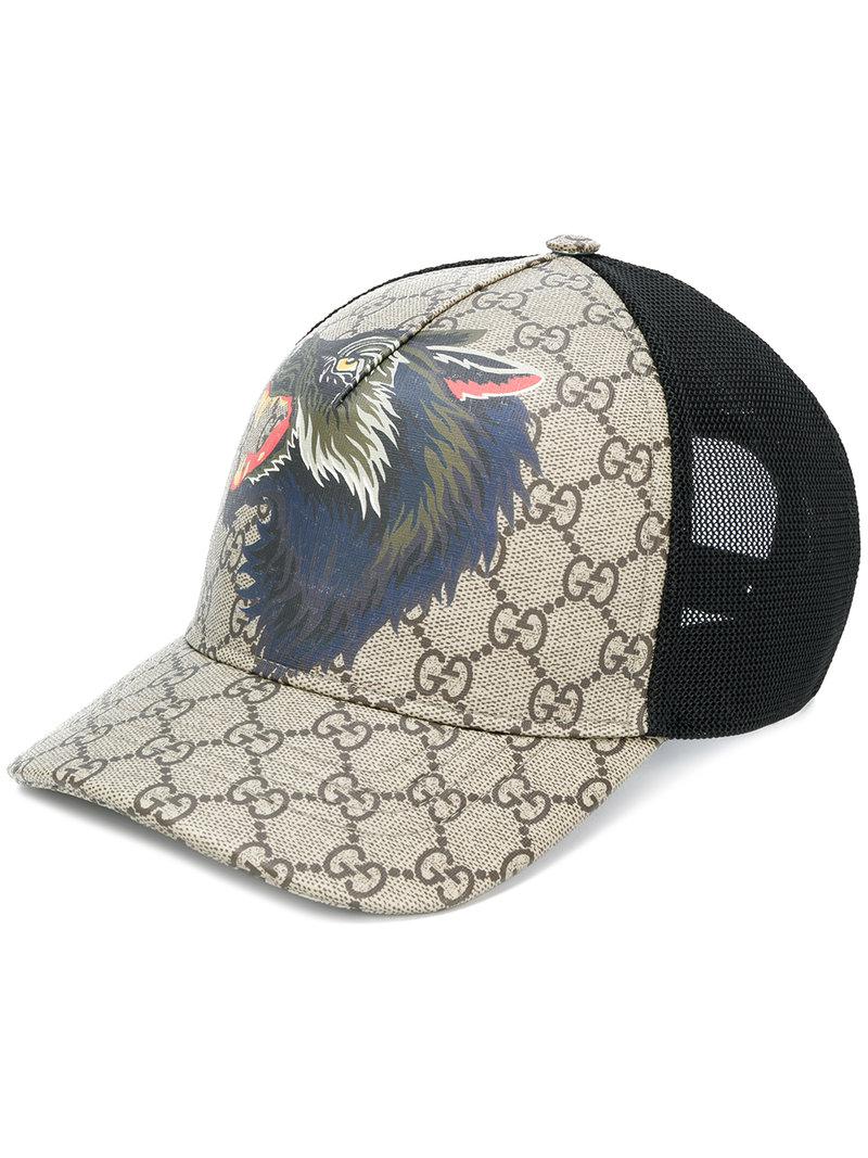wolf gucci hat