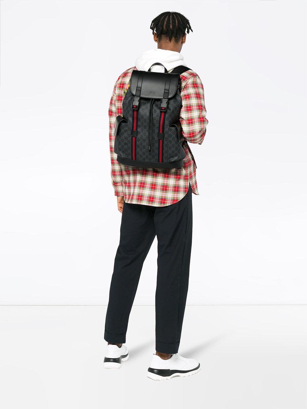 gg supreme pattern backpack