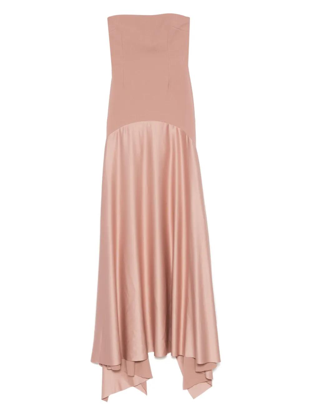 SOLACE LONDON ストラップレスガウン ドレス レディース Solace London フォーマルドレス & イブニングガウン