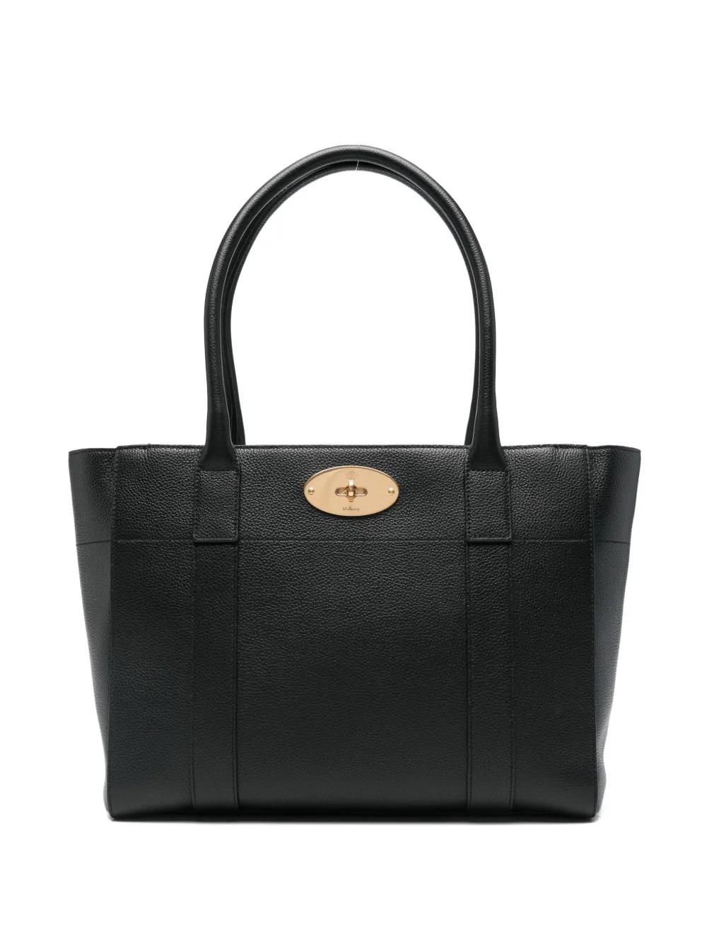 Mulberry Bayswater 9 To 5 レザーショルダーバッグ S ブラック | Lyst