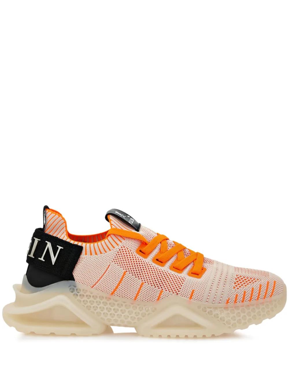 PHILIPP PLEIN SNEAKERS RUNNER MATRIX ORANGE very lightweight PHILIPP PLEIN SNEAKERS RUNNER MATRIX ORANGE very lightweight main image 4