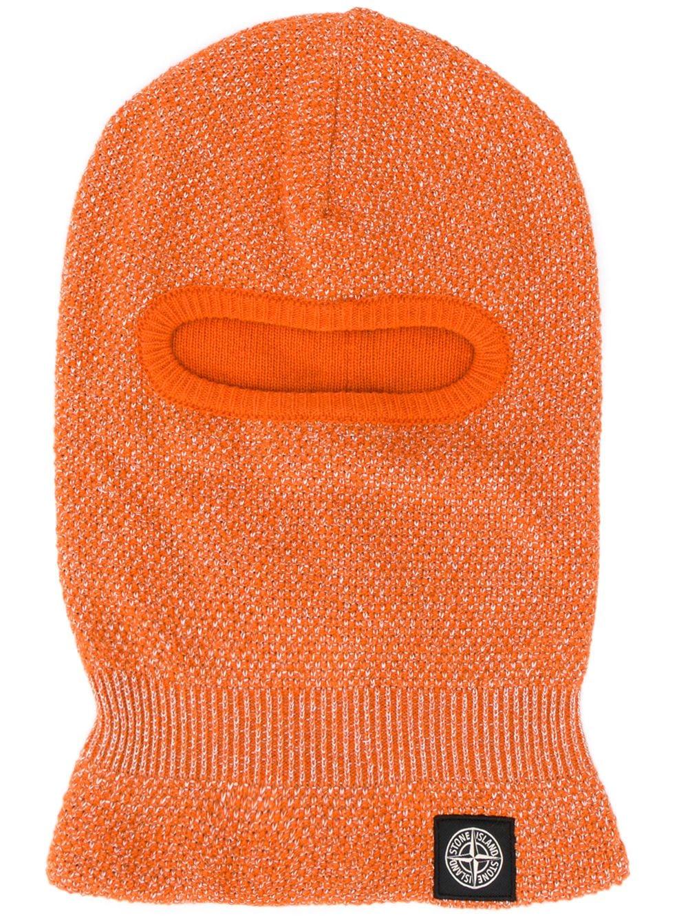 Cappello Passamontagna da Uomo di Stone Island in Arancione - Lyst