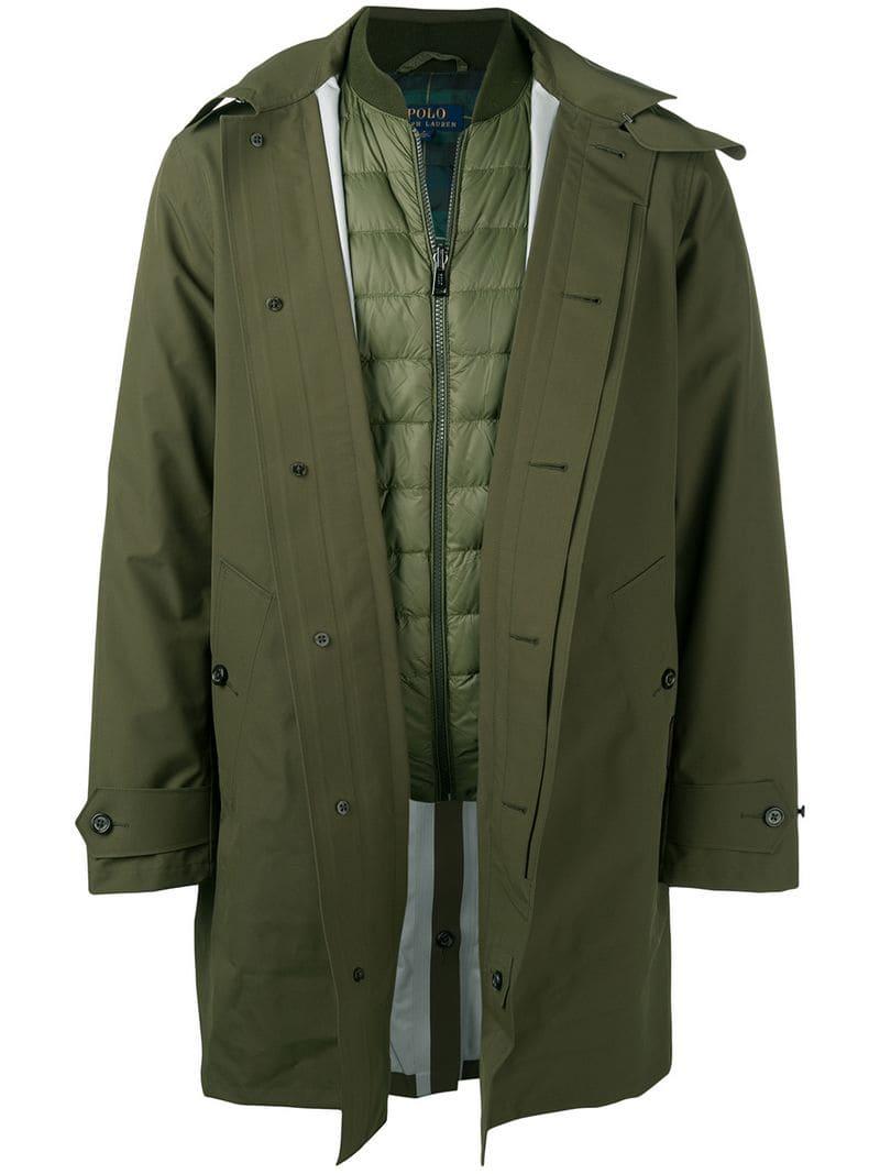 Polo Ralph Lauren 3 In 1 Commuter Coat in Green for Men | Lyst Australia