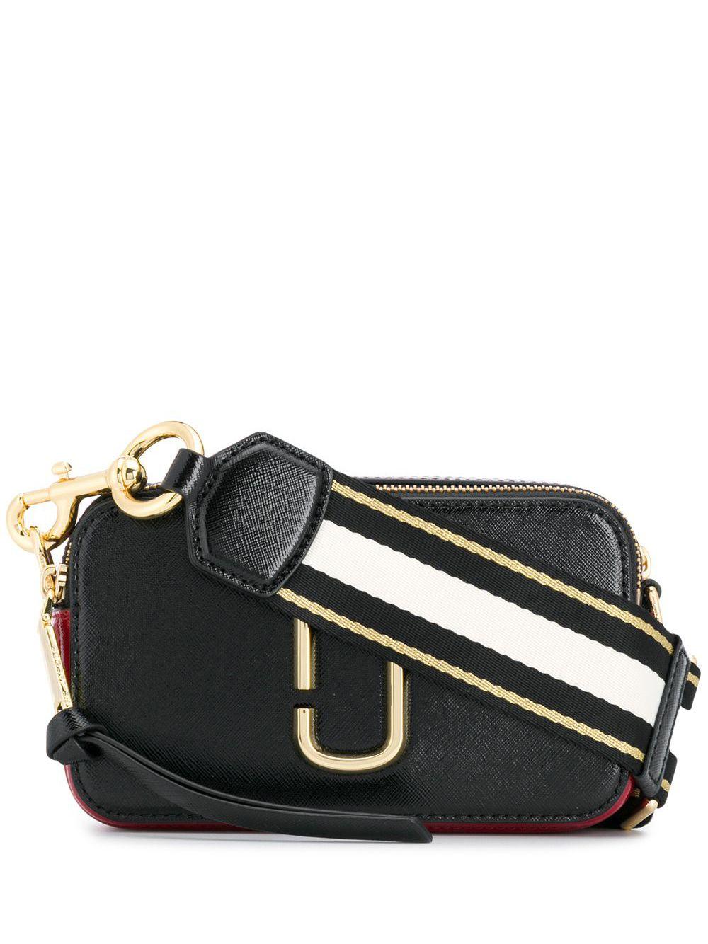 Marc Jacobs Leather The Snapshot Camera Bag in Black - Lyst