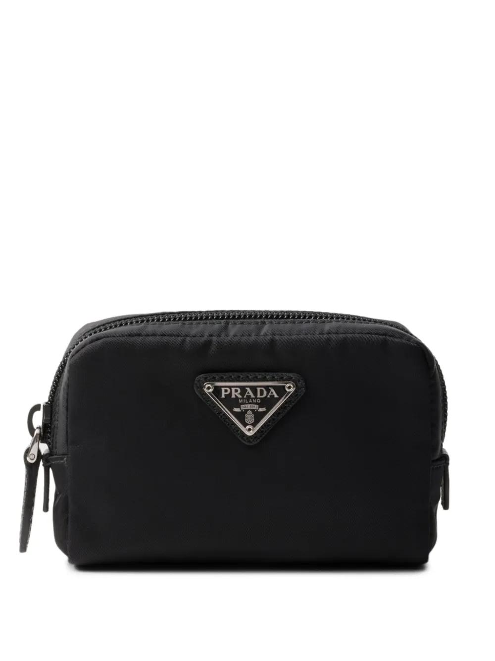 ポーチ PRADA SMALL BEAUTY CASE IN RE-NYLON Black Small Re-Nylon pouch | PRADA