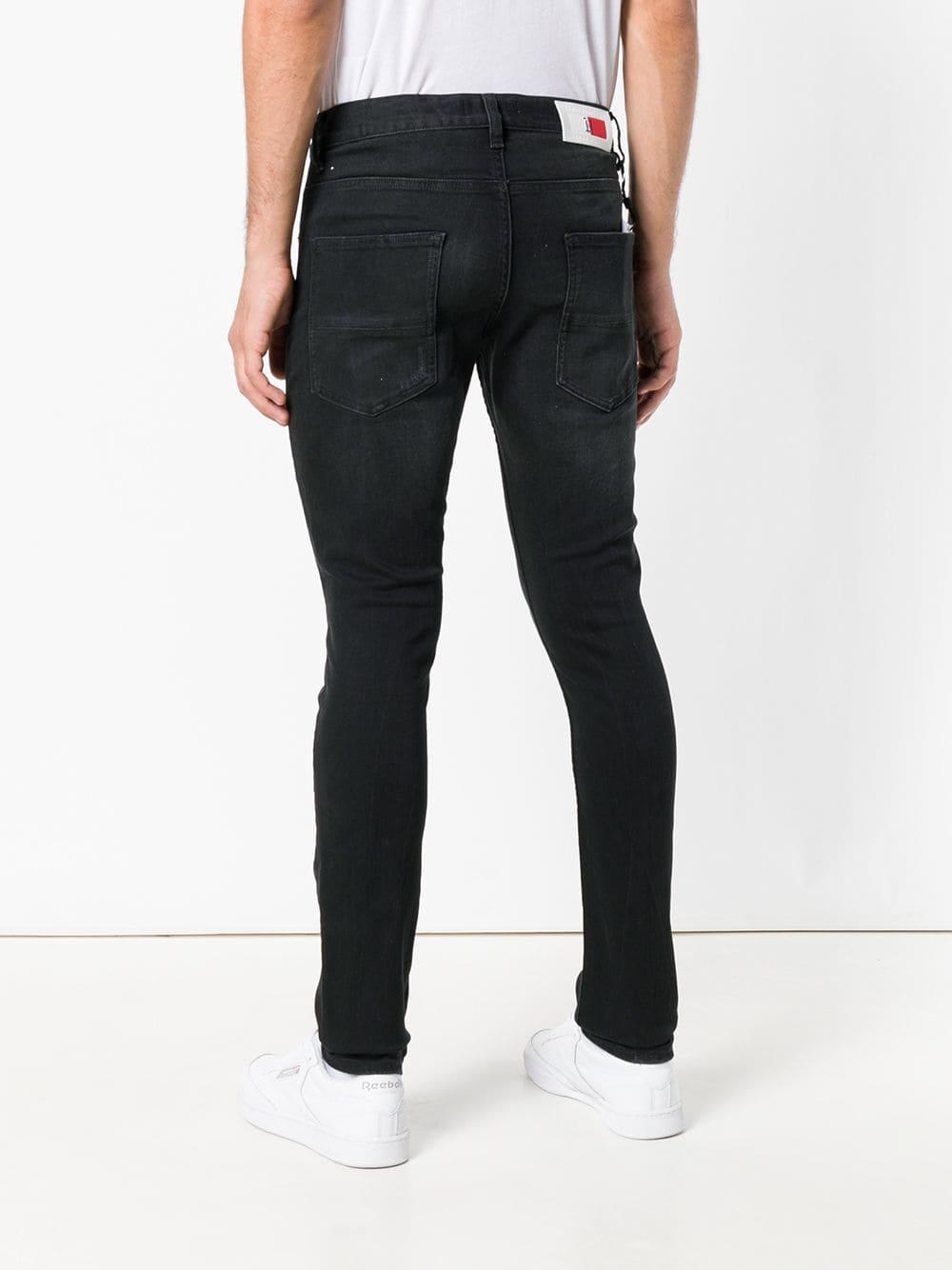 Tommy Hilfiger X Lewis Hamilton Skinny Jeans in Black for Men - Lyst