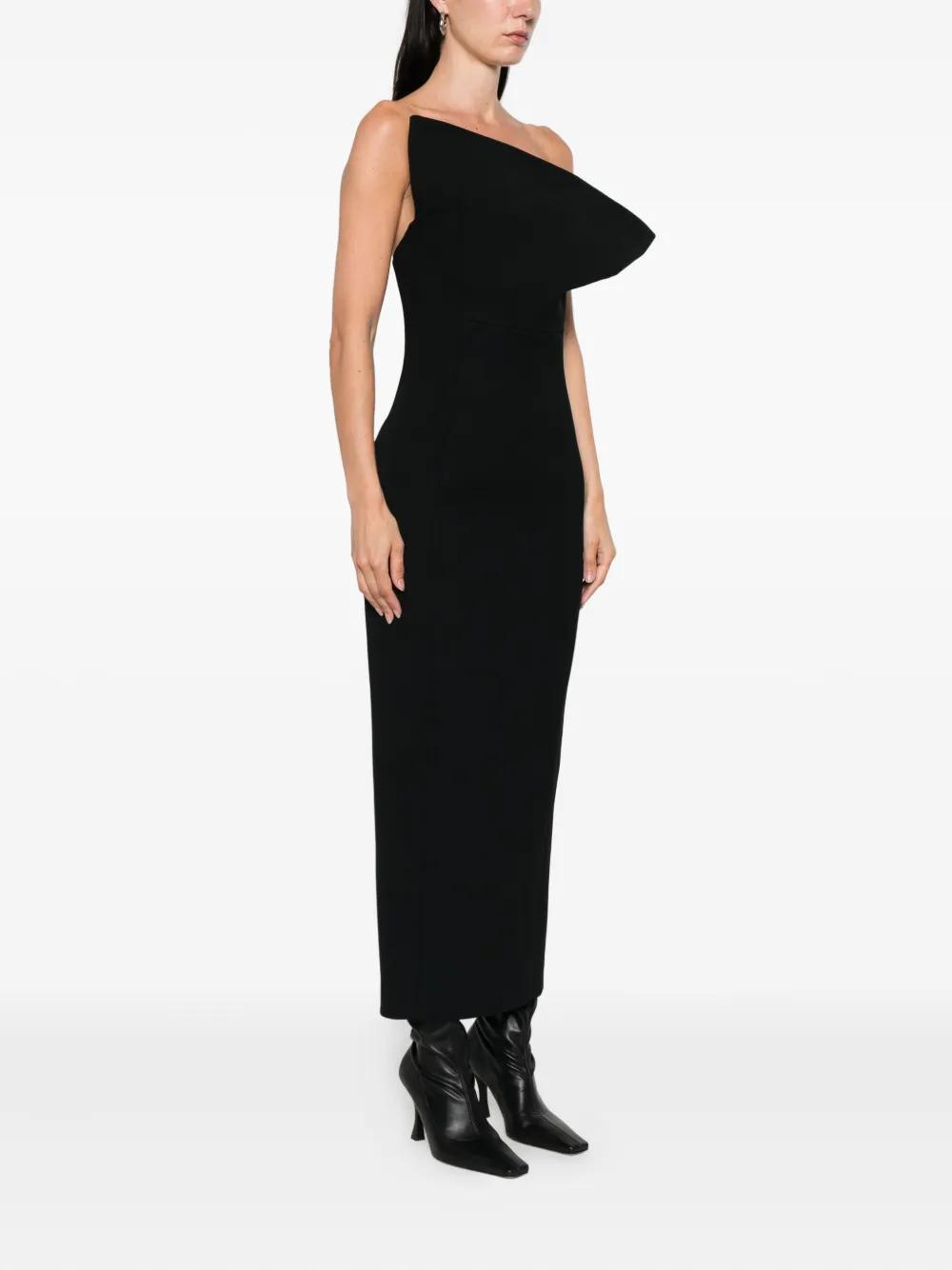 KHAITE Cato Dress in Black | Lyst KHAITE Cato Dress in Black | Lyst