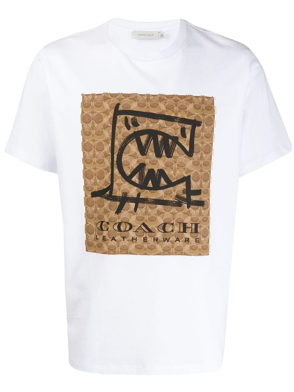 brown coach shirt