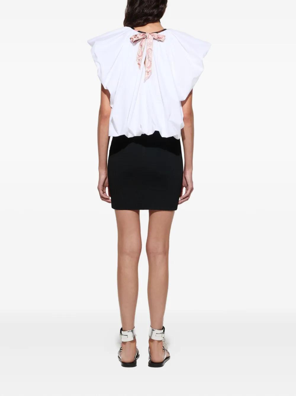 ミニスカート PUCCI Women Mini Skirts 5HJW115H787014 Black Emilio Pucci Mini Skirt in Nero | FWRD