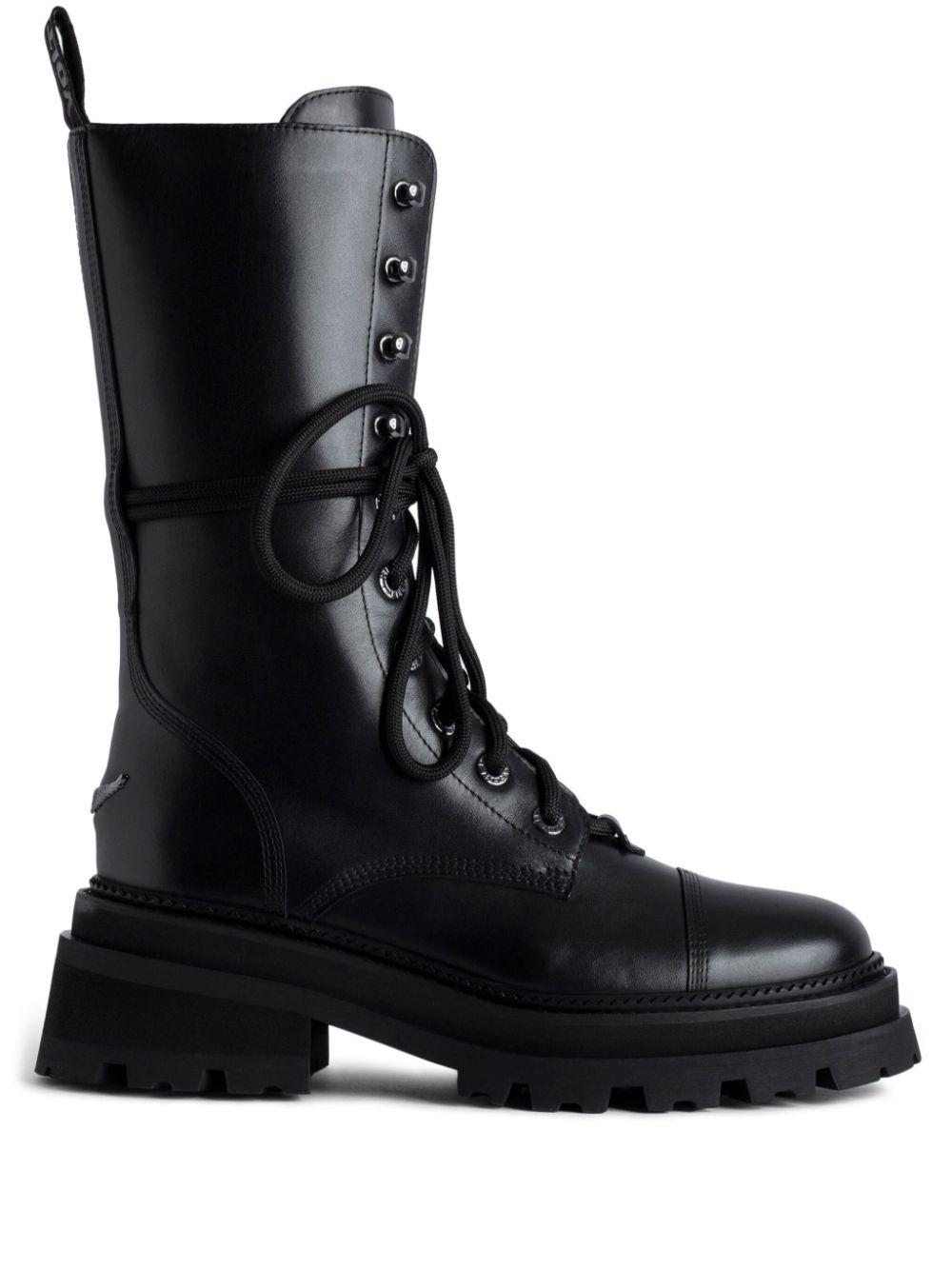 Zadig & Voltaire レディース ブラック Ride ブーツ ブーツ