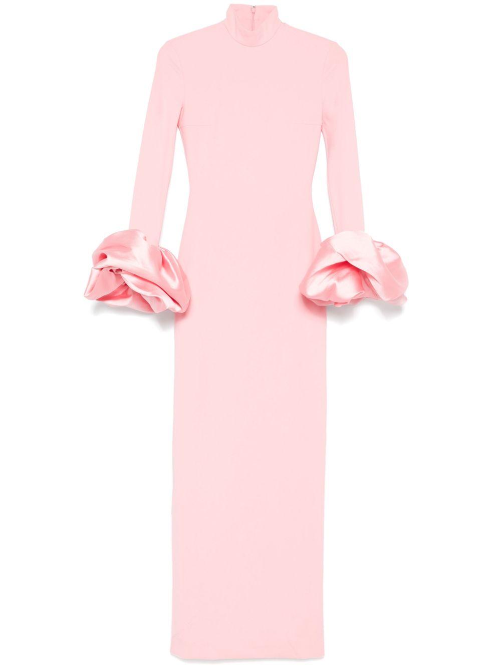 Solace London レディース ピンク Viviana マキシドレス ワンピース