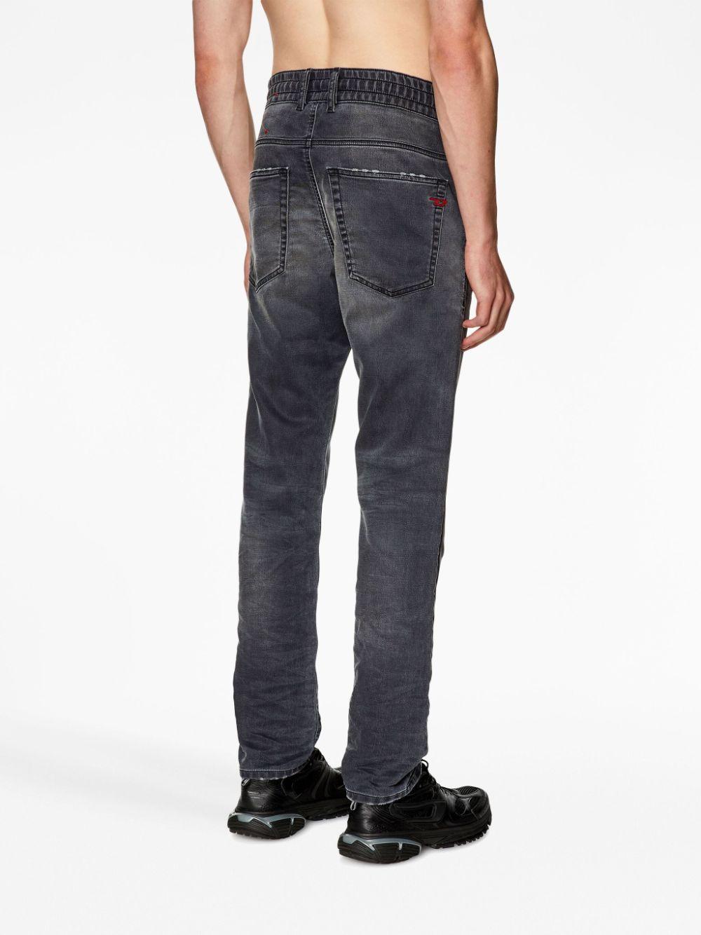 DIESEL Krooley Mid-rise Tapered Jeans in Blue for Men | Lyst