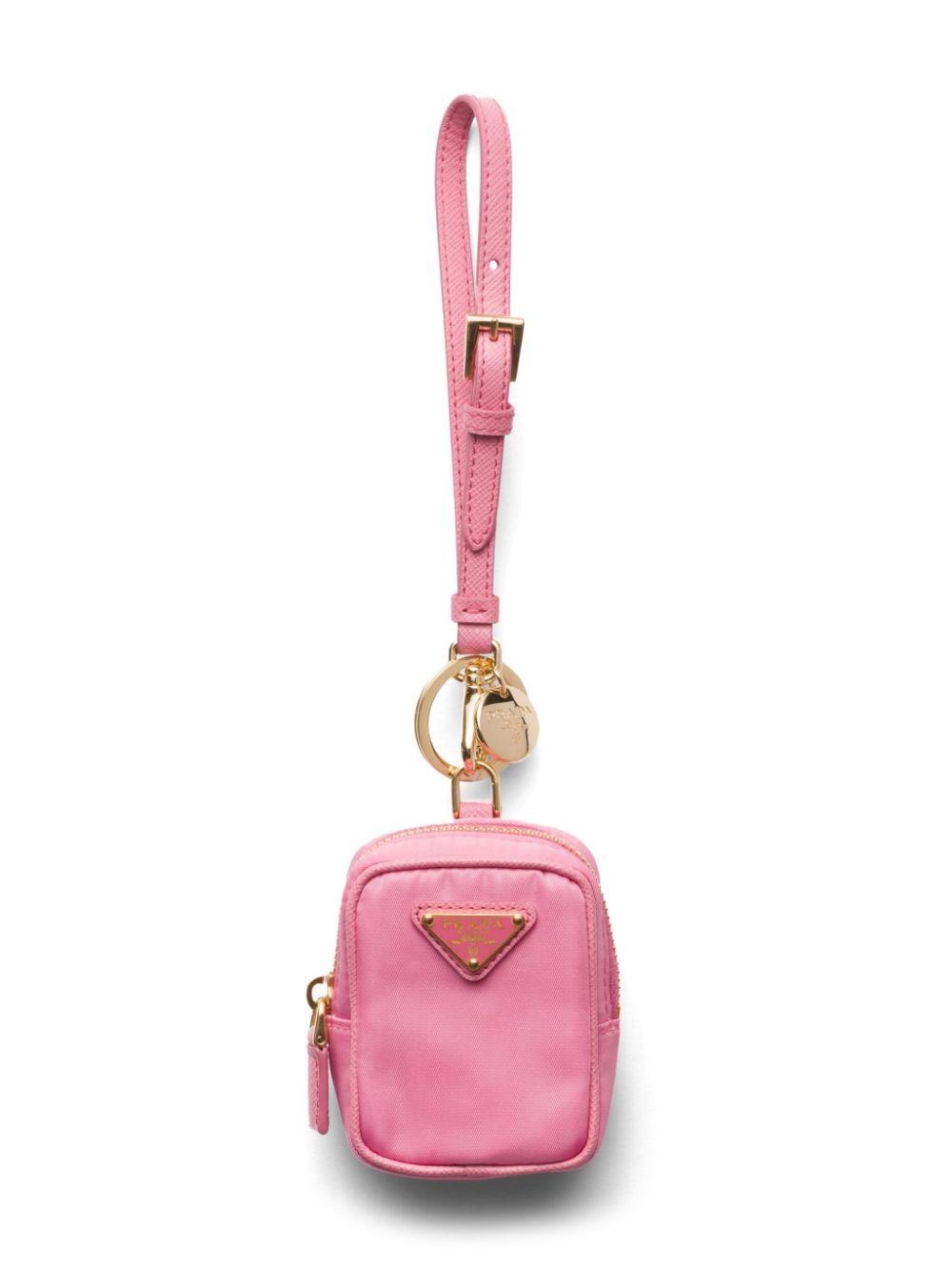 Prada レディース ピンク Re-edition 1978 キーチェーン バッグ 