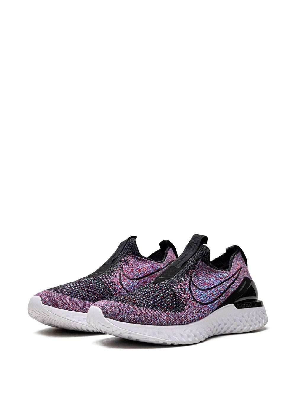 Nike Epic Phantom React Flyknit Sneakers in Purple | Lyst