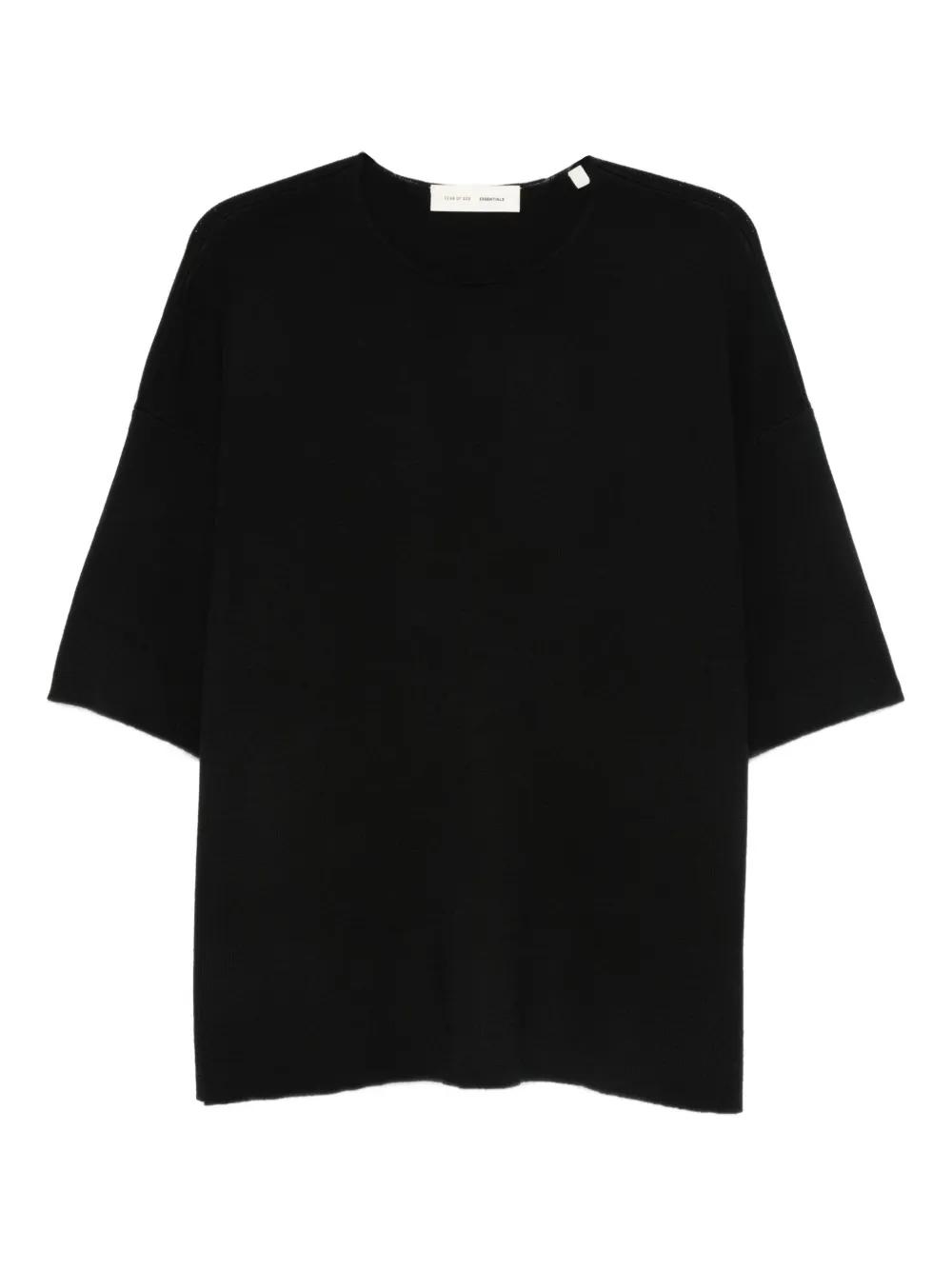 T-shirt Fear Of God Essentials – Coupe Oversized, Gris Chiné, Taille S Homme, Occasion Parfait état
