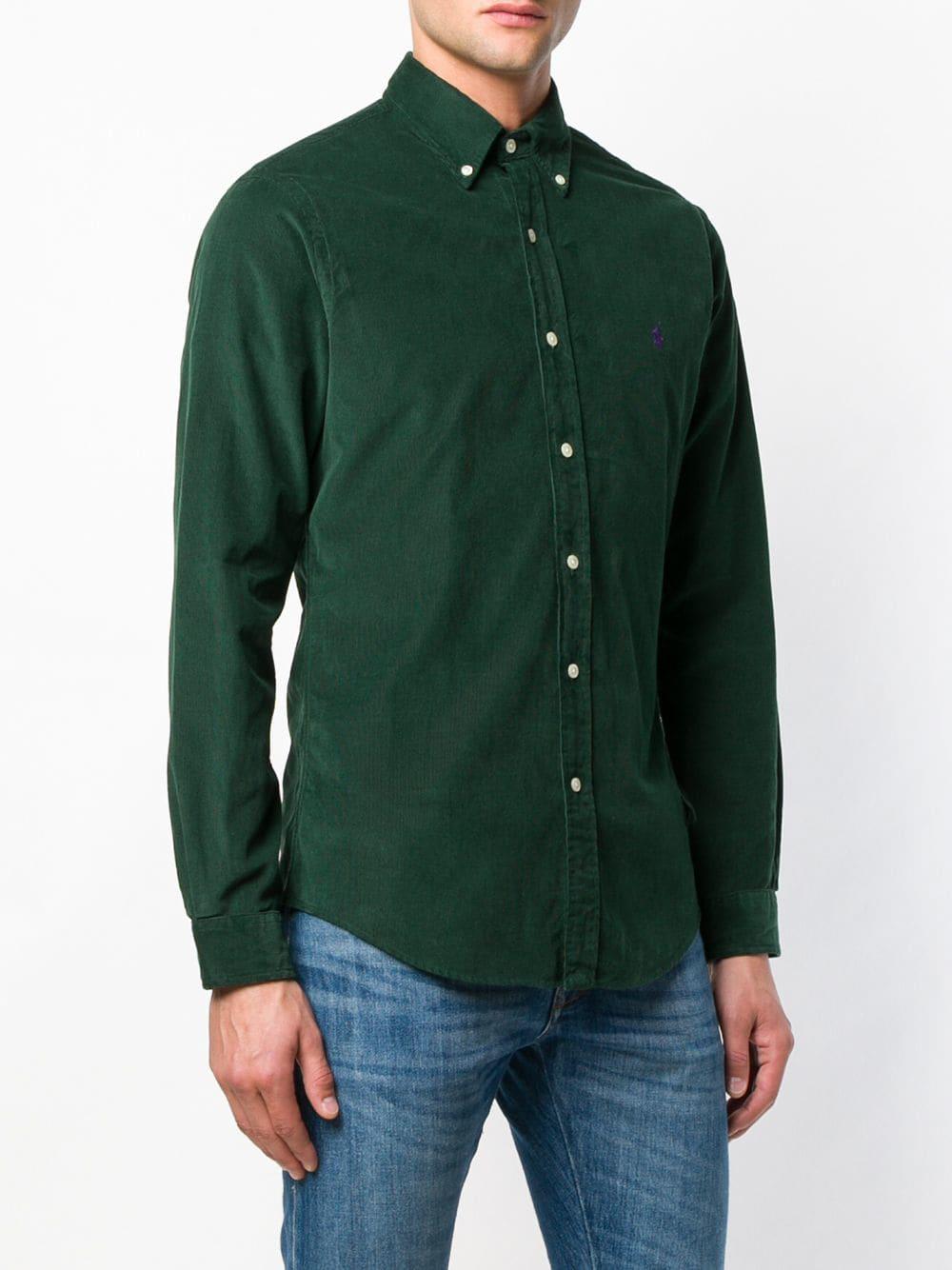 polo ralph lauren classic fit corduroy shirt