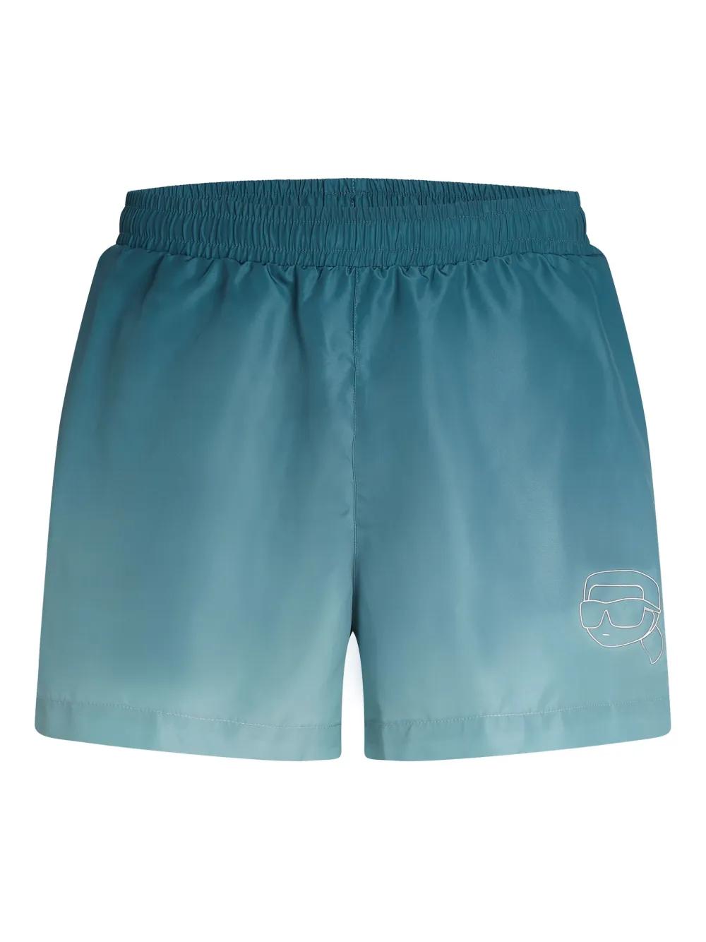 Short De Bain Karl Lagerfeld Jaune - Maillot De Bain Homme élégant - Ceinture élastique Avec Cordon