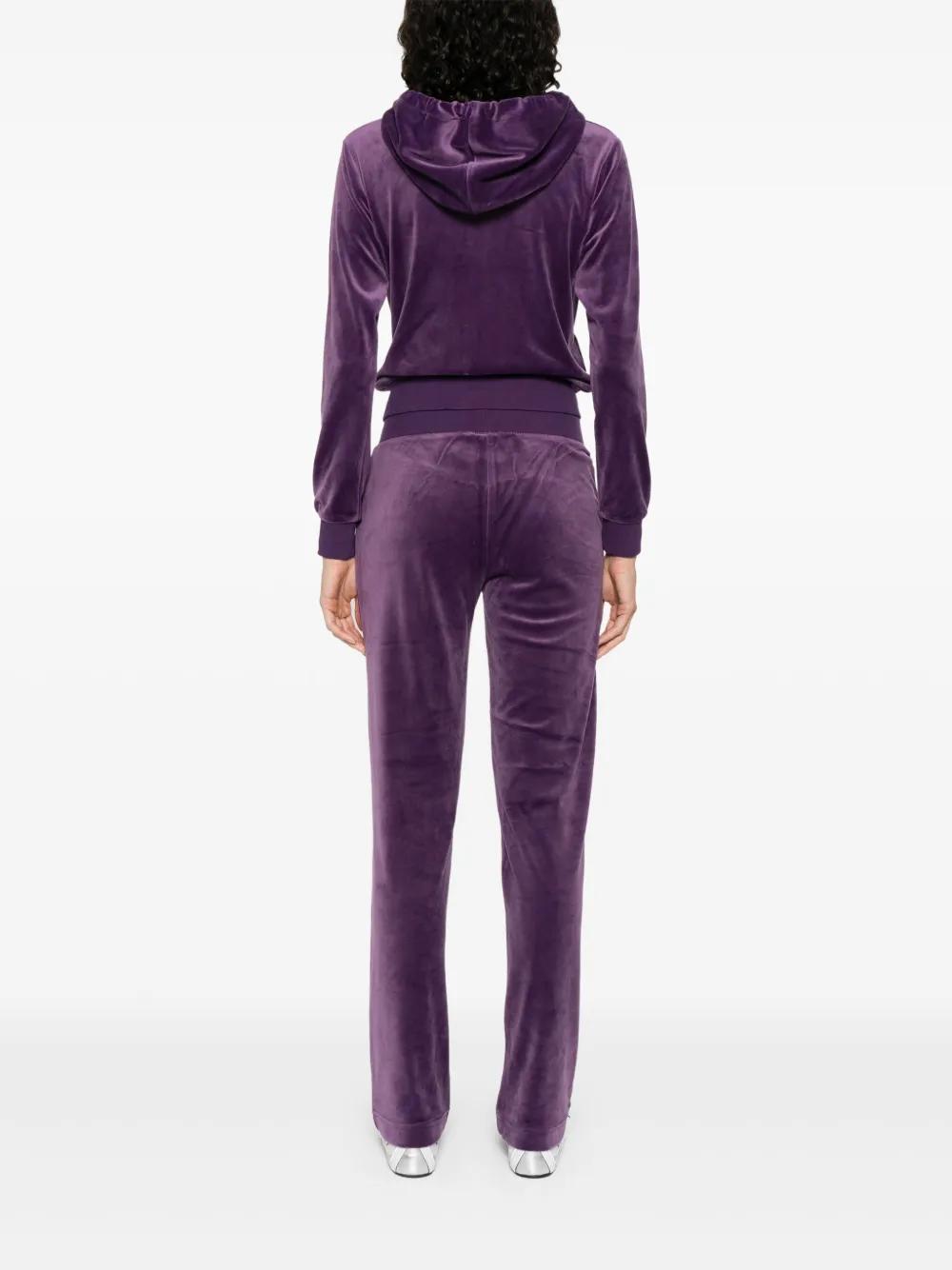 パープルのジップアップセーター Juicy Couture Purple Juicy Couture Activewear for Women | Lyst